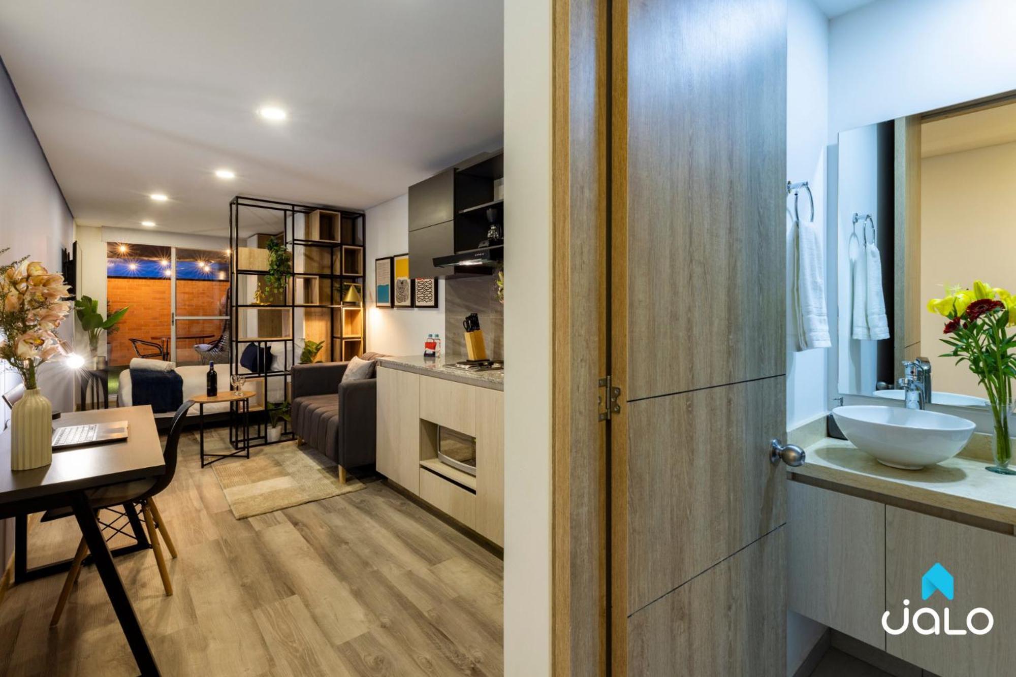 شقة Modern Loft In 85 St بوغوتا المظهر الخارجي الصورة